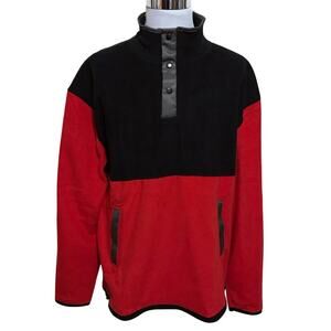 RDI NWT Colorblock Fleece Sweatshirt Men L